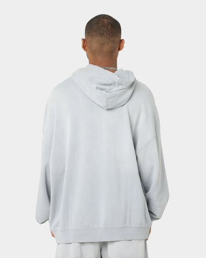 Majestic Athletic Los Angeles Dodgers Solarised Contrast Hoodie Warm Grey