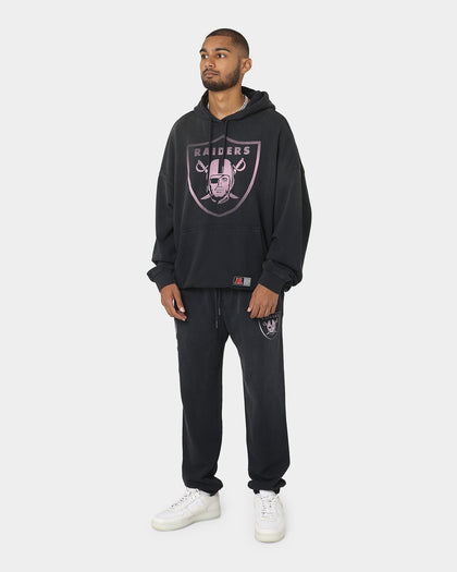 Majestic Athletic Las Vegas Raiders Solarised Contrast Hoodie Faded Black