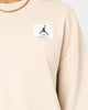 Jordan Women's Essential Fleece Crewneck Sanddrift