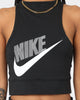 Nike Women's Crop Dance Tank Black/Black