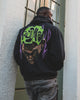 Rodman Brand Metal Logo Vintage Hoodie Black Wash