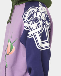 Supreme X Junya Zip Up Hooded Sweatshirt Violet