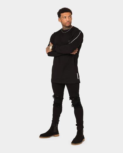 Saint Morta Polaris Long Sleeve T-Shirt Black/3M