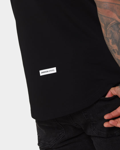 Emperor Apparel Collegiate After Dark Short Sleeve T-Shirt Black