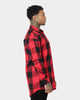 Saint Morta Checks Flannel Shirt Black/Red