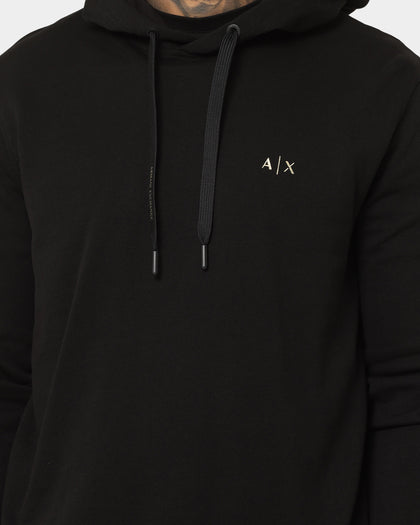 Armani Exchange Felpa Hoodie Black