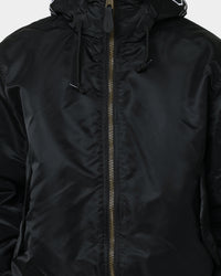 Supreme Hooded MA-1 Jacket Black