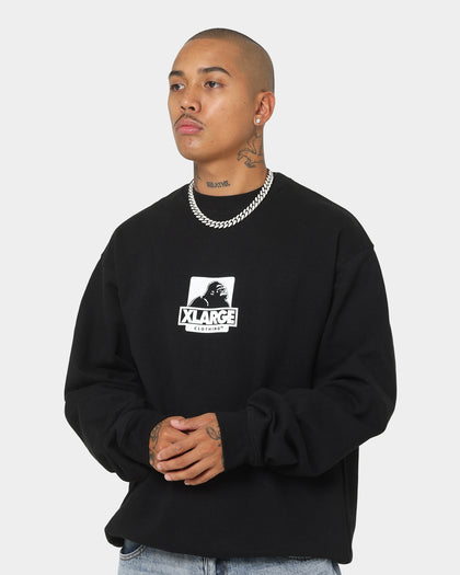 XLARGE 91 Crewneck Black/White