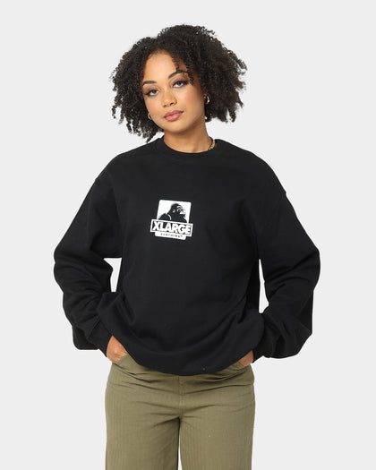 XLARGE 91 Crewneck Black/White