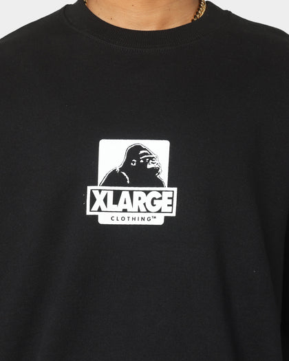 XLARGE 91 Crewneck Black/White
