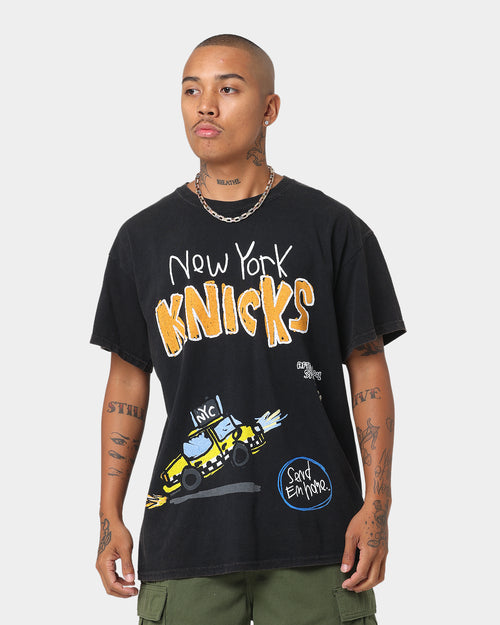 After School Special New York Knicks T-Shirt Black Wash
