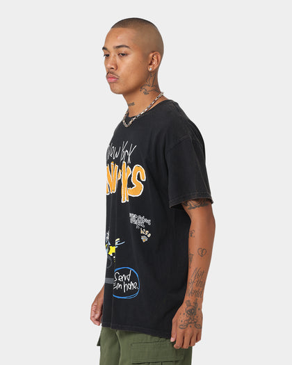 After School Special New York Knicks T-Shirt Black Wash