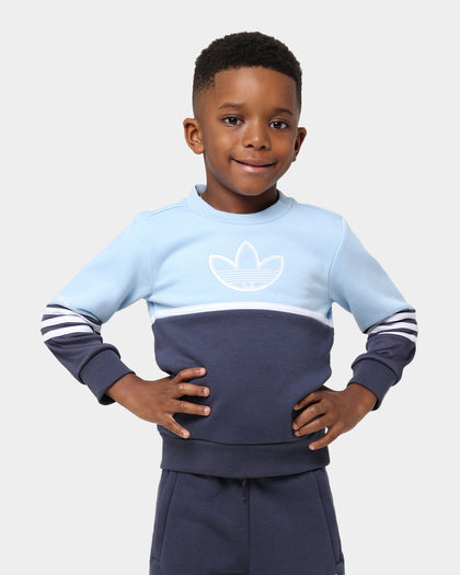 Adidas Kids' Sport Crew Set Clear Sky