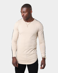 Saint Morta Rev Tape El Duplo Long Sleeve T-Shirt Stone/Black