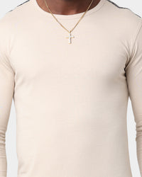 Saint Morta Rev Tape El Duplo Long Sleeve T-Shirt Stone/Black