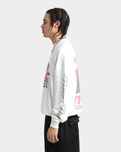 Loiter Utopia Fleur Crewneck Off White