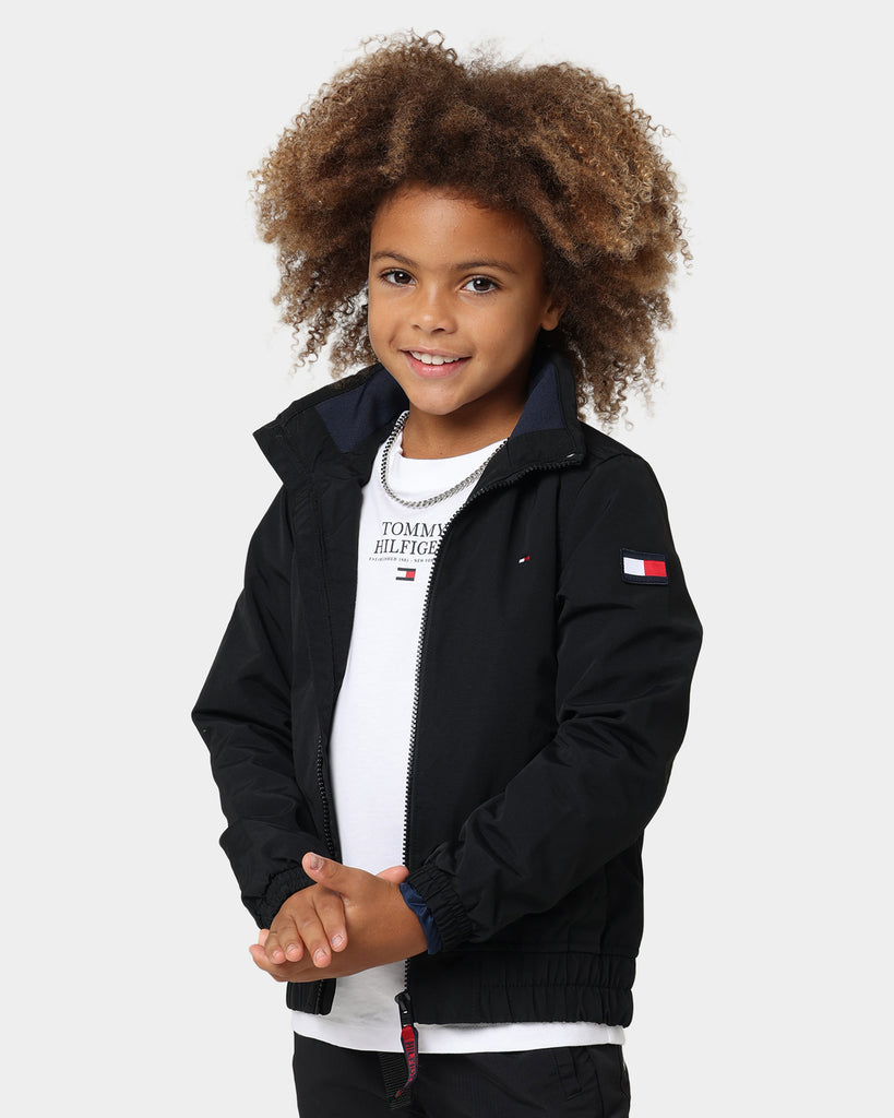 Tommy Hilfiger Kids' Essential Jacket Black Culture Kings NZ