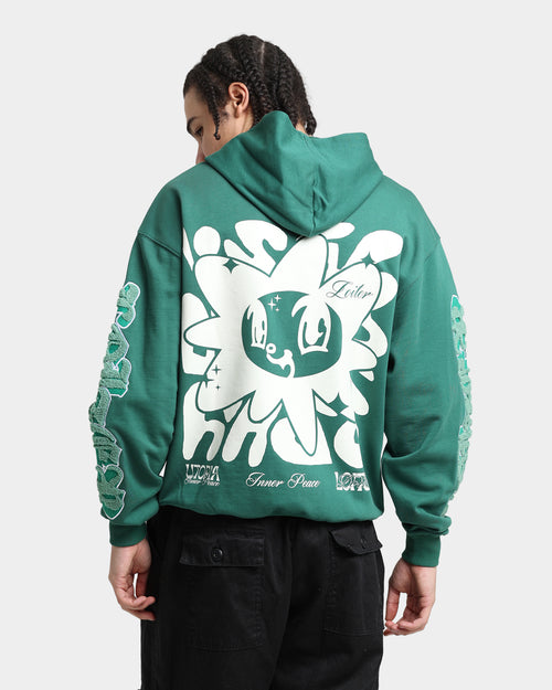 Loiter Fleur Hoodie Green
