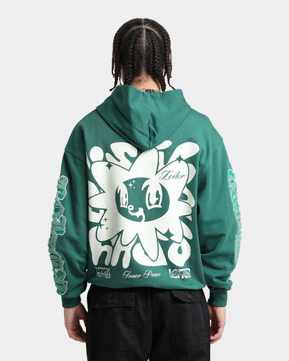 Loiter Fleur Hoodie Green