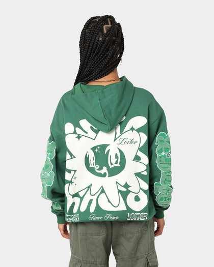 Loiter Fleur Hoodie Green