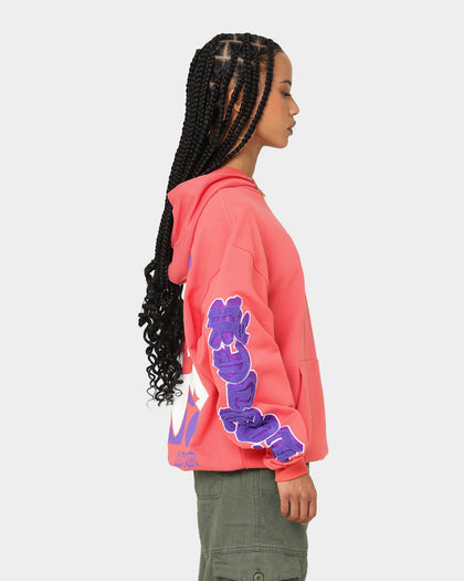 Loiter Fleur Hoodie Pink