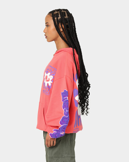 Loiter Fleur Hoodie Pink