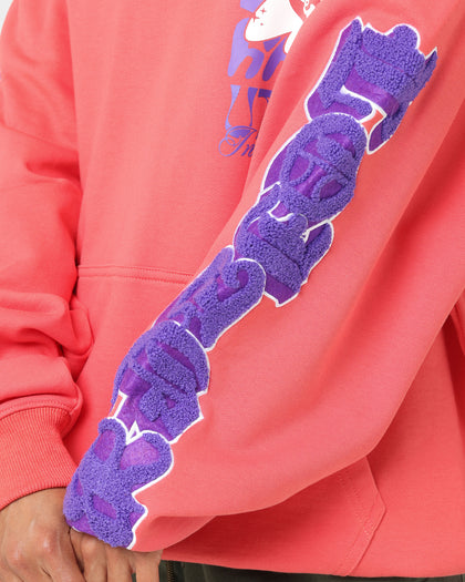 Loiter Fleur Hoodie Pink