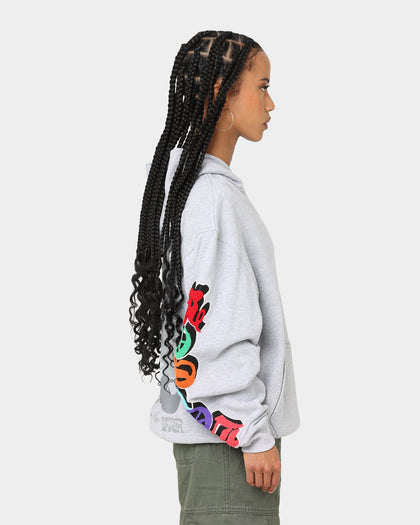 Loiter Fleur Hoodie Grey