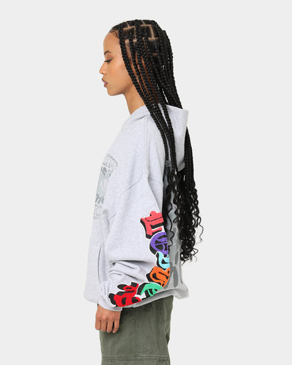 Loiter Fleur Hoodie Grey