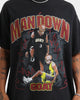 Goat Crew Man Down Vintage T-Shirt Black Wash