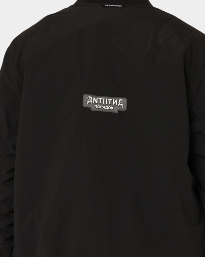 The Anti Order Glasnost Bomber Jacket Black/Bone