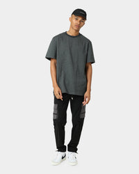 PYRA Jacquard Logo T-Shirt Grey Marle