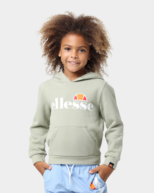 Ellesse Kids' Jero OH Hoodie Green