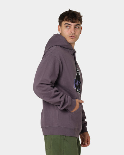 X-Large 91 Slanted Logo Hoodie Dark Mauve