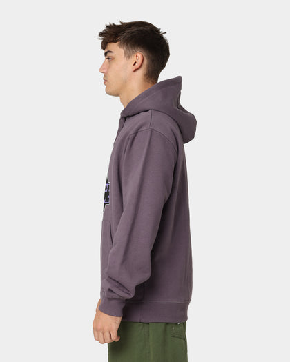X-Large 91 Slanted Logo Hoodie Dark Mauve