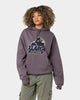 X-Large 91 Slanted Logo Hoodie Dark Mauve