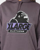 X-Large 91 Slanted Logo Hoodie Dark Mauve