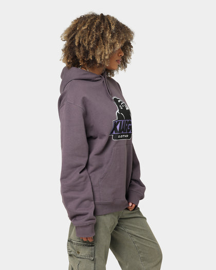 X-Large 91 Slanted Logo Hoodie Dark Mauve