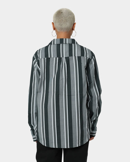 XLARGE Life Long Sleeve Shirt Green/White