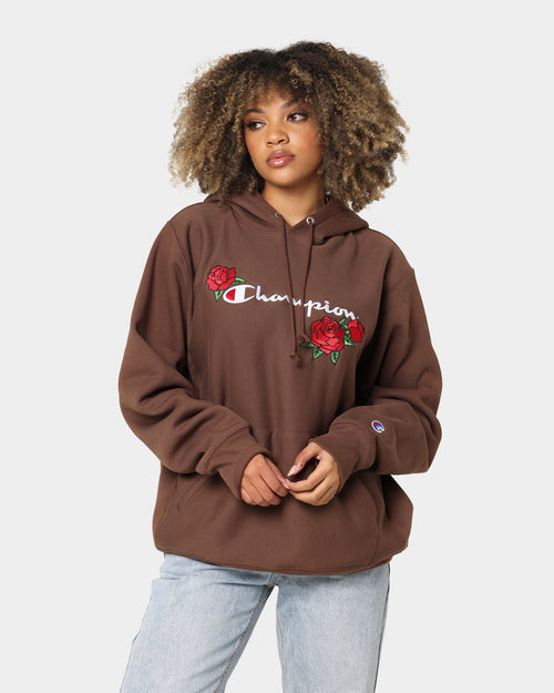 Champion Reverse Weave Roses Embroidery Hoodie Coco Loco