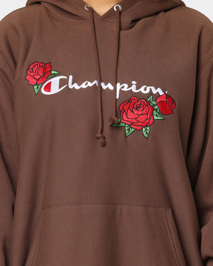Champion Reverse Weave Roses Embroidery Hoodie Coco Loco