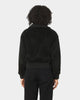 Tommy Jeans Women's TJW Plush Badge Quarter Zip Sweater Black