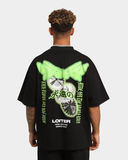 Loiter Cyber Blade Short Sleeve T-Shirt Black