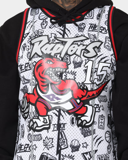 Mitchell & Ness Toronto Raptors Vince Carter #15 1998-1999 Doodle Swingman Jersey White