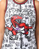 Mitchell & Ness Toronto Raptors Vince Carter #15 1998-1999 Doodle Swingman Jersey White