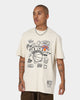 Mitchell & Ness New York Knicks Doodle T-Shirt Faded Stone
