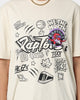 Mitchell & Ness Toronto Raptors Doodle T-Shirt Faded Stone