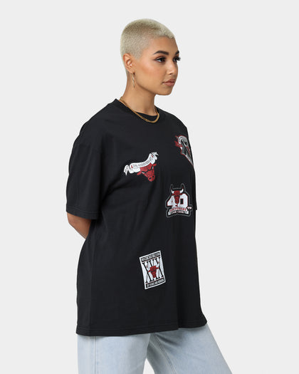 Mitchell & Ness Chicago Bulls Flight T-Shirt Black