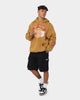 Mitchell & Ness Los Angeles Lakers 3-Peat Hoodie Bone Brown
