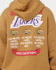 Mitchell & Ness Los Angeles Lakers 3-Peat Hoodie Bone Brown